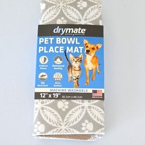 🆕️ Dry Mate Pet Bowl Mat